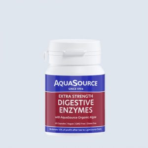 0003854 aquasource digestive enzymes 60 caps 625