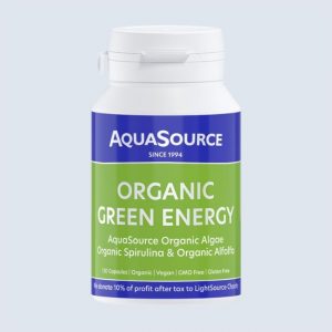0003860 aquasource organic green energy 120 caps 625