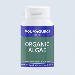 0004451 aquasource organic algae 120 caps 625